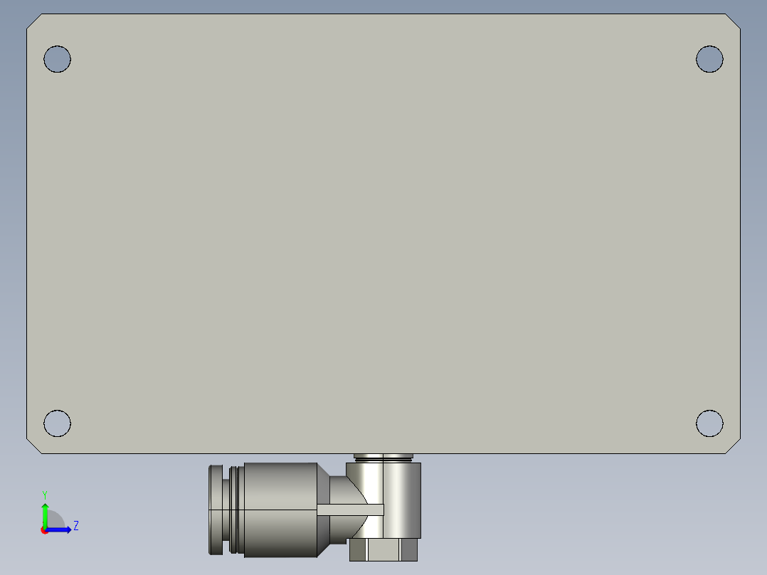 基恩士OP-79429_kc图纸模型左视图