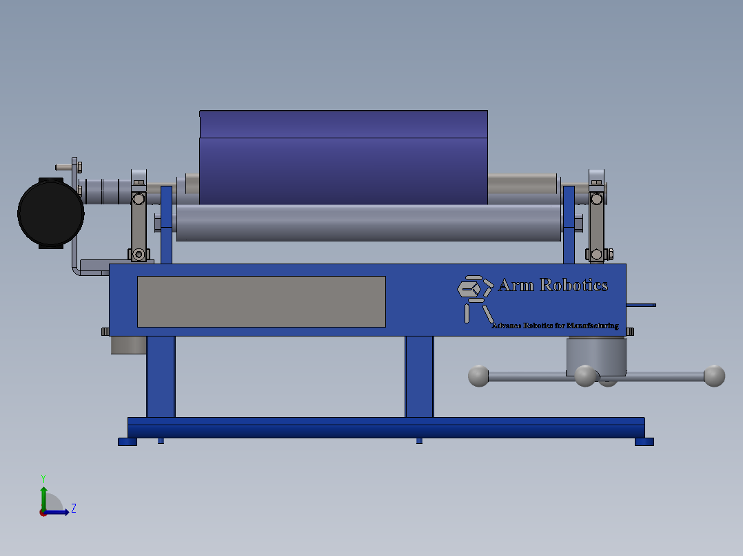 板材圆形折弯机sw18可编辑左视图