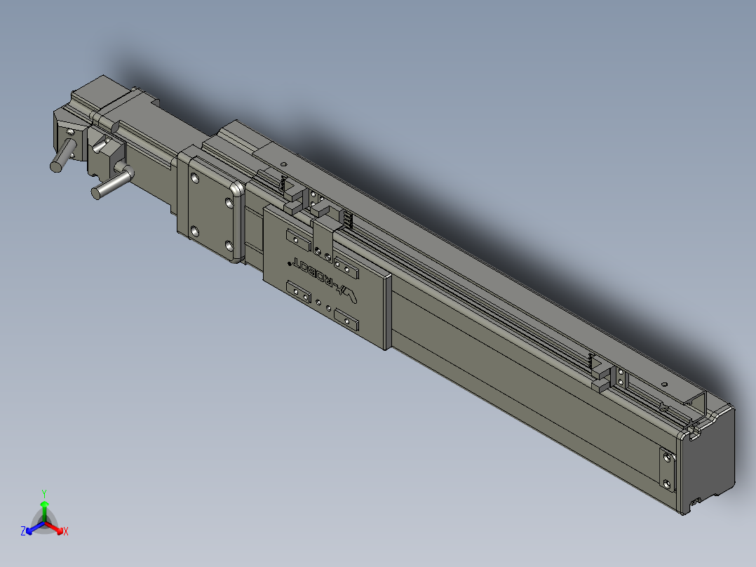 威洛博VT5-S200-BC-P10正等轴测图
