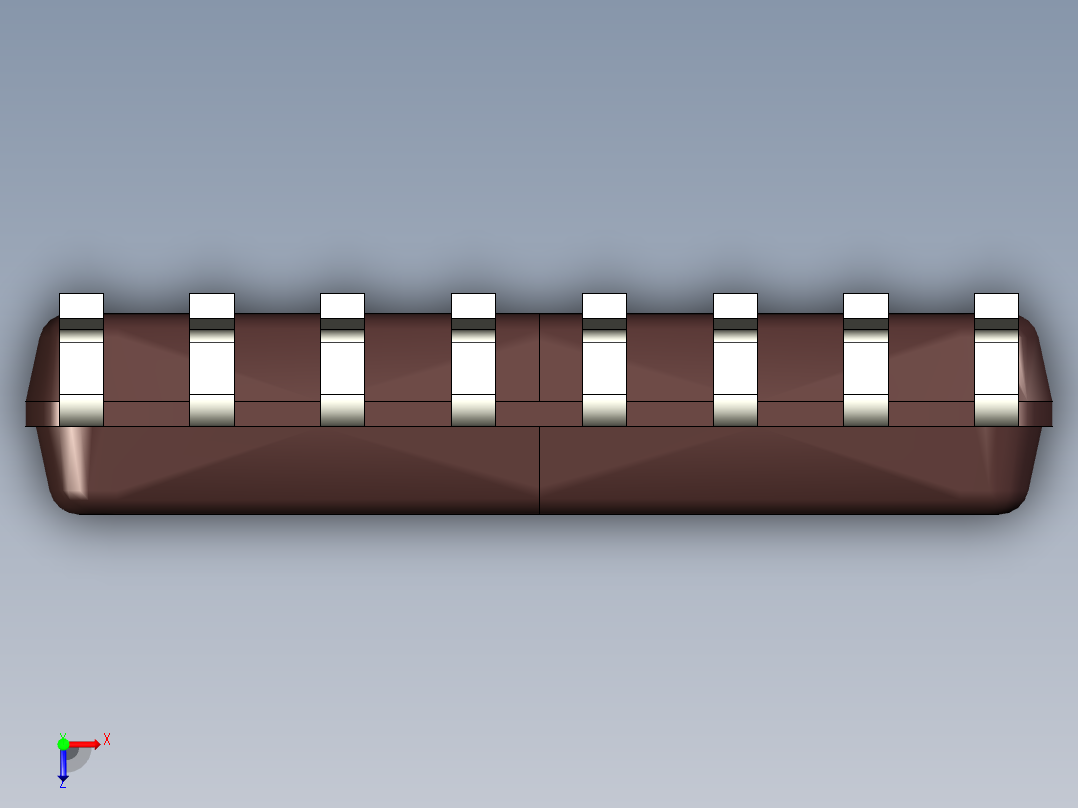 TSSOP 16引脚IC封装俯视图