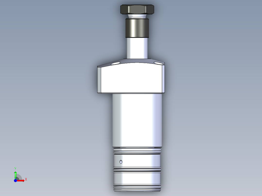 KOSMEKLHA0360-SLM_R01多系列多零件图纸模型前视图