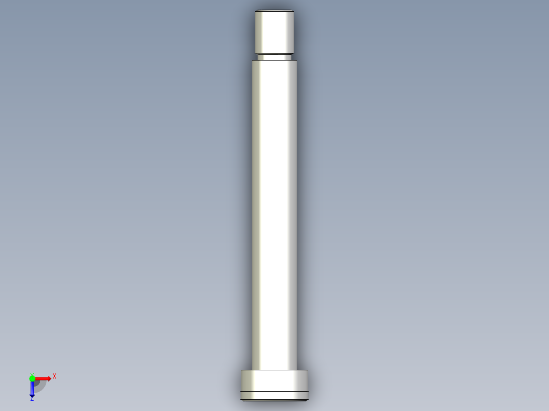 等高螺絲MSB-3D多系列多零件图纸模型俯视图