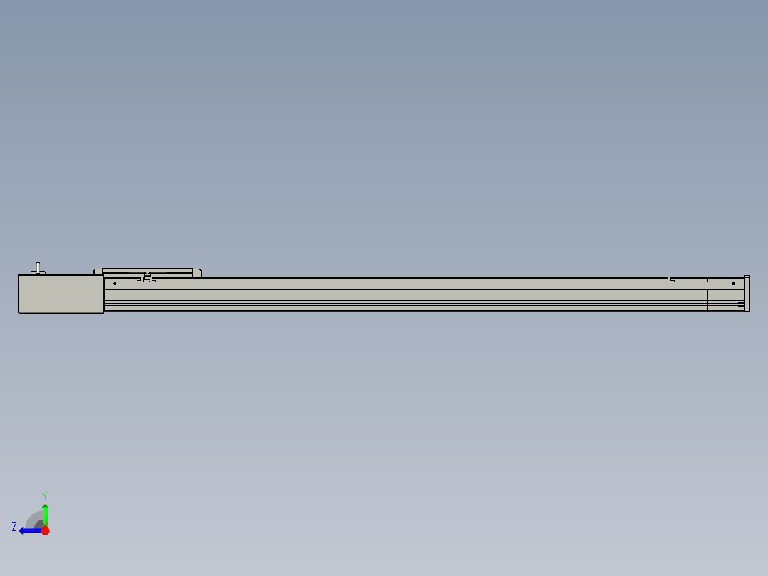 欧规系列-LB8-L75-S1200-BL-ZP75-C3右视图