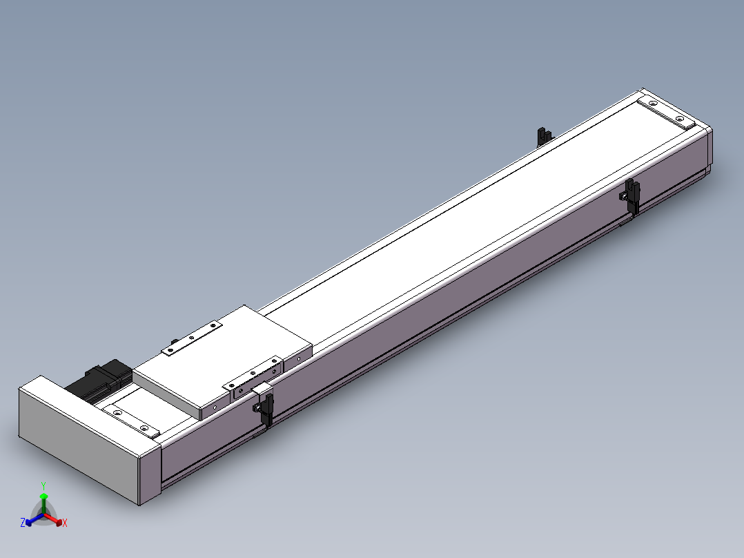 精密模组MC120-L05-550-BR-M10-C4正等轴测图