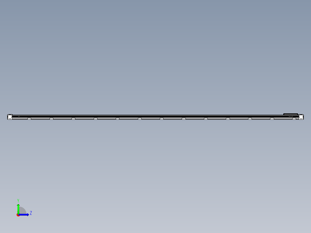同步带滑台-欧规B8-L176-S4900-L-ZP40-D3-N5左视图