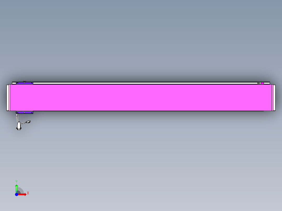 威洛博VL系列3d模型模组VL17E1Y-S1500前视图