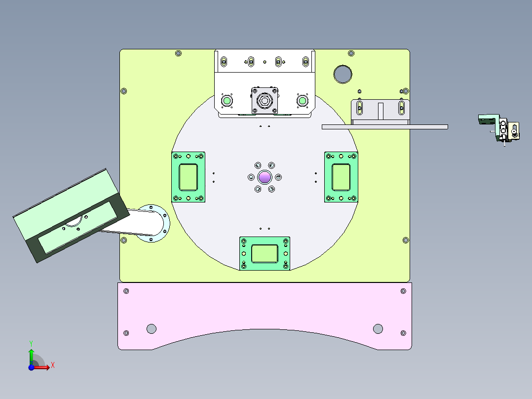继电器组装sw16可编辑前视图