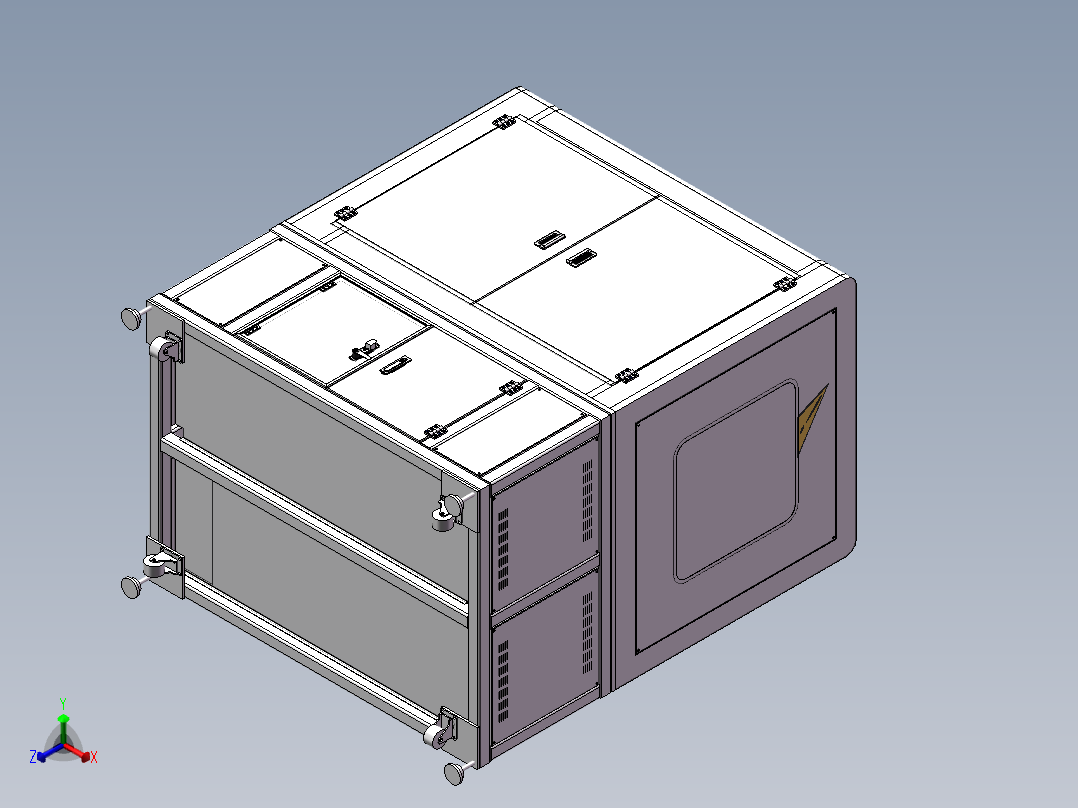PU水管安装22可编辑正等轴测图