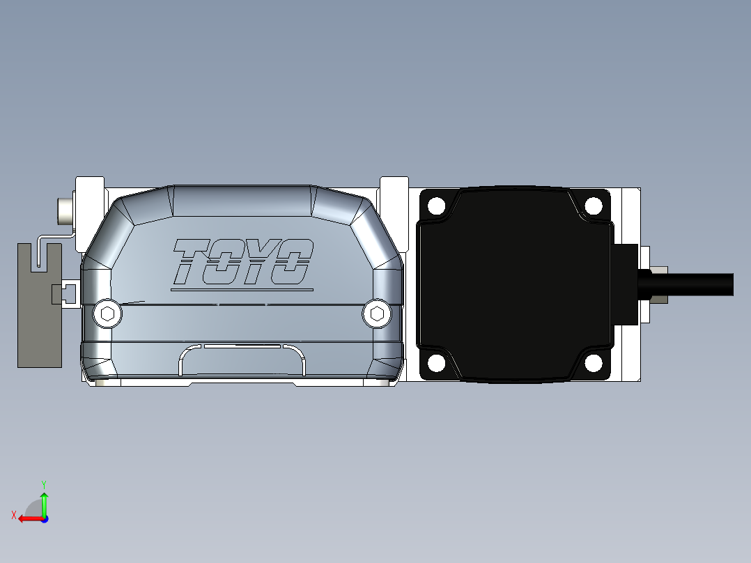 Toyo东佑达直线模组-ETH10-950-BR-200W+煞車后视图