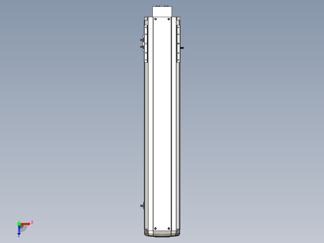 Toyo东佑达直线模组-ETH14-600-BM-400W+煞車俯视图