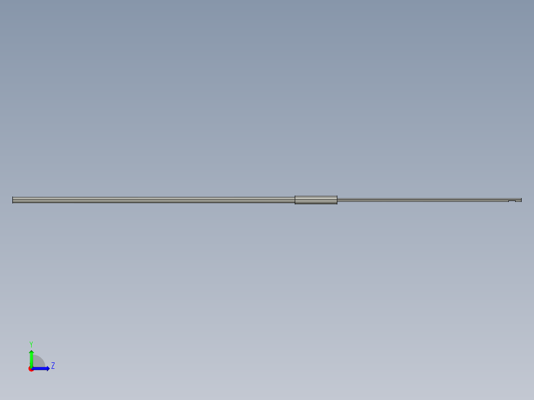 基恩士FU-34_kc图纸模型左视图