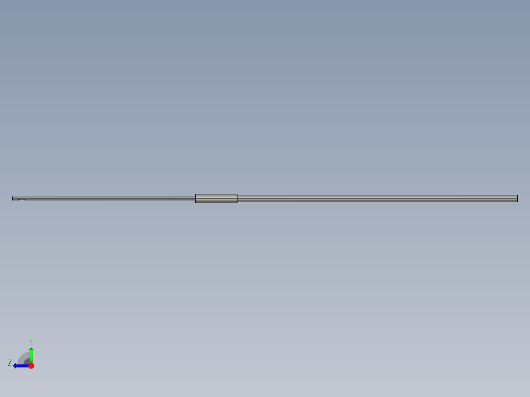 基恩士FU-34_kc图纸模型右视图