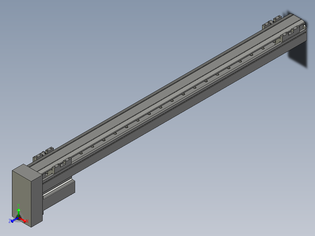 直线模组LHA6-S800-D-200W(16丝杆)设计图纸