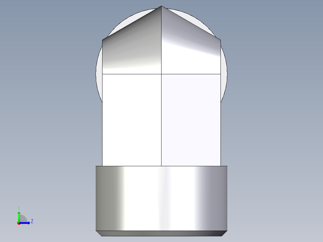 卡套式工业通用硬管接头EO_Union_elbow_W20S71X左视图