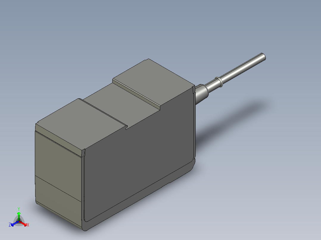 基恩士SJ-M200_kc图纸模型正等轴测图