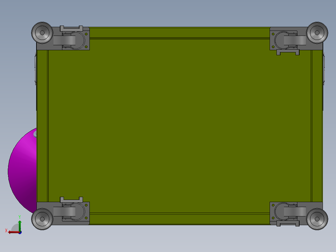 AB胶灌胶机后视图