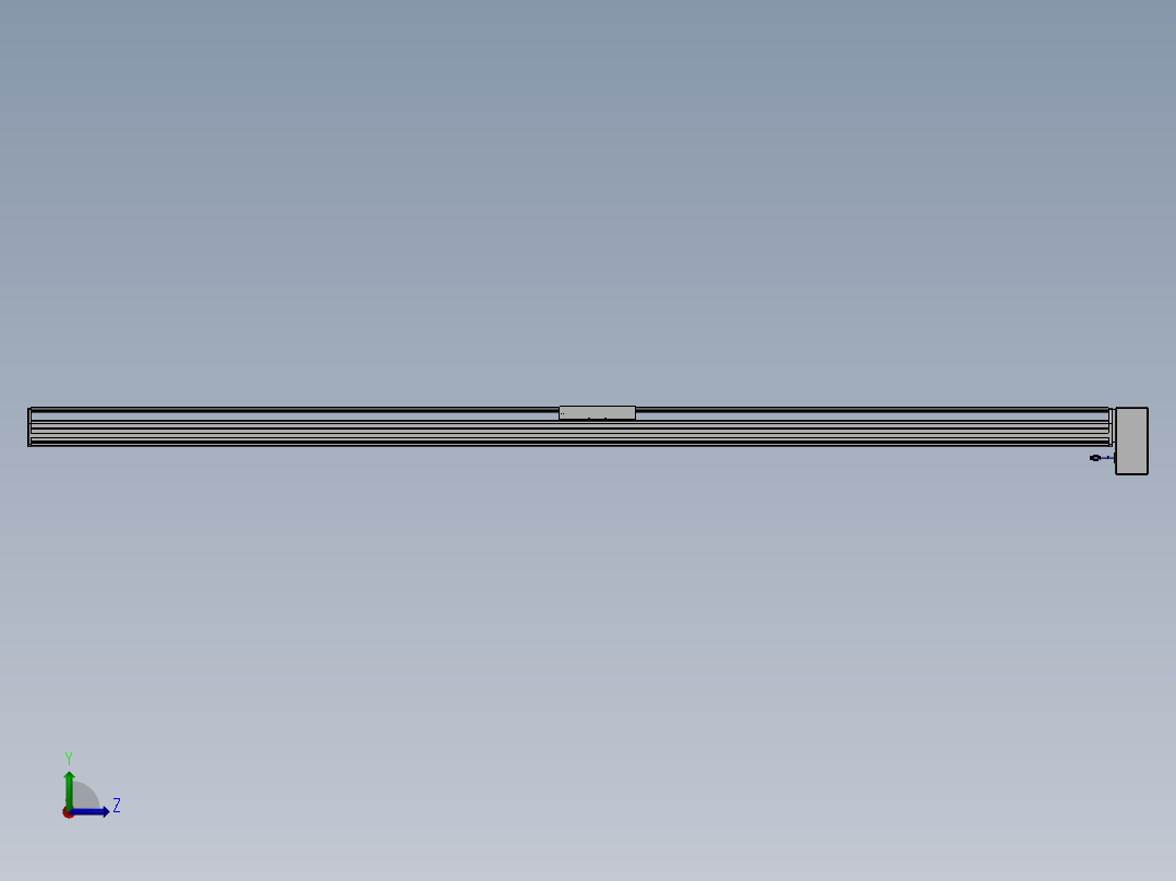 精密模组MT220-L150-2900-LD-M75-C4左视图