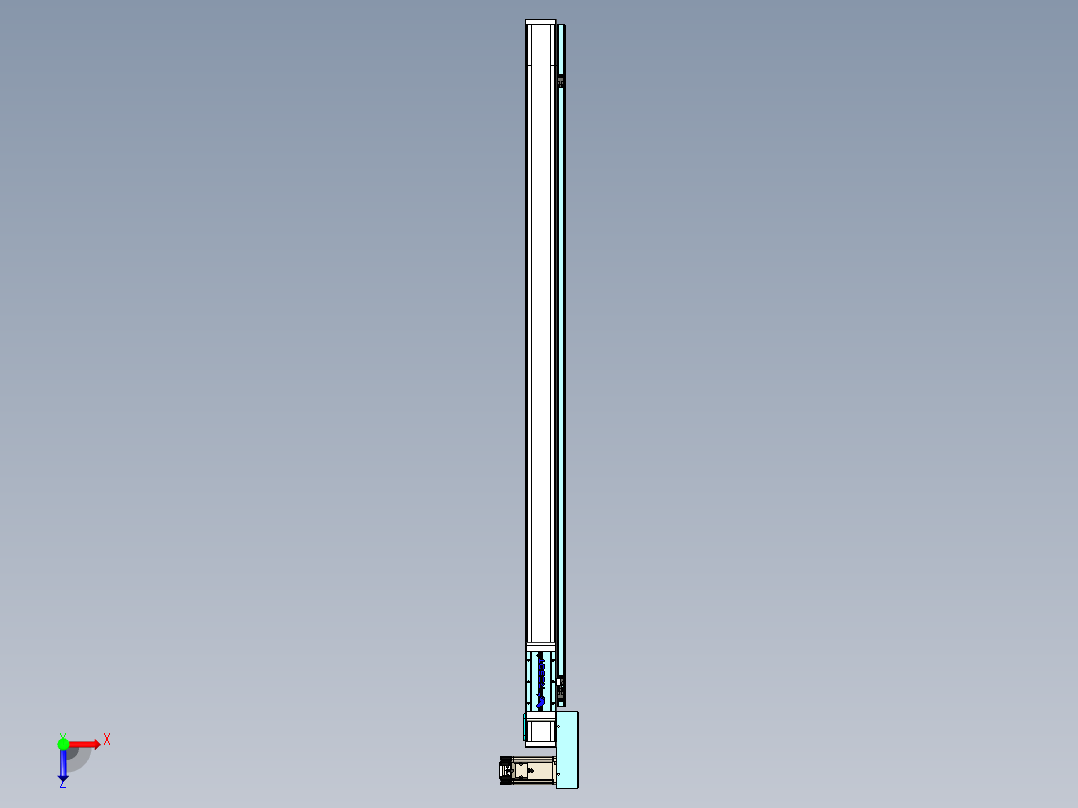 欧规系列-LB6A-L65-S1250-BL-ZP40-C3俯视图