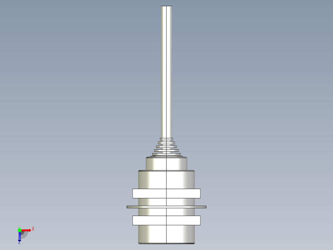 基恩士EV-130M_kc图纸模型俯视图