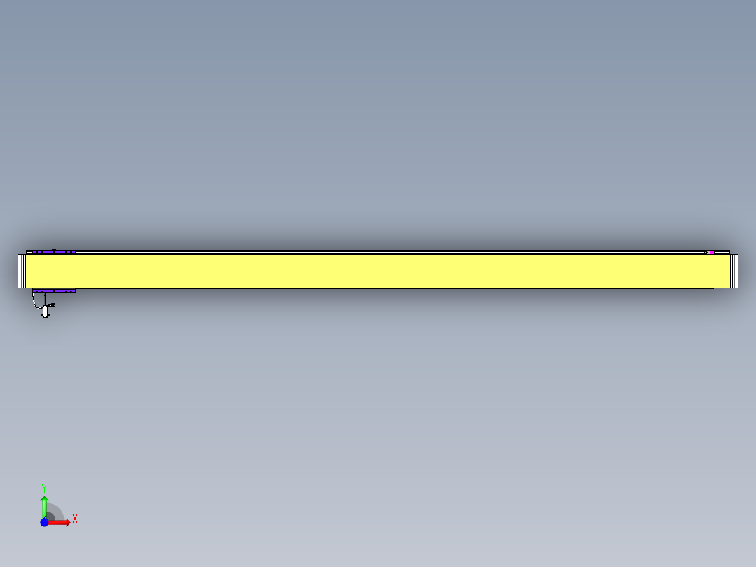 威洛博VL系列3d模型模组VL14S2Y-S2700前视图