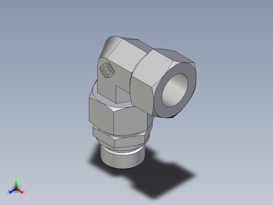 卡套式工业通用硬管接头EO_Assembled_adjustable_standpipe_elbow_EVW22LR71