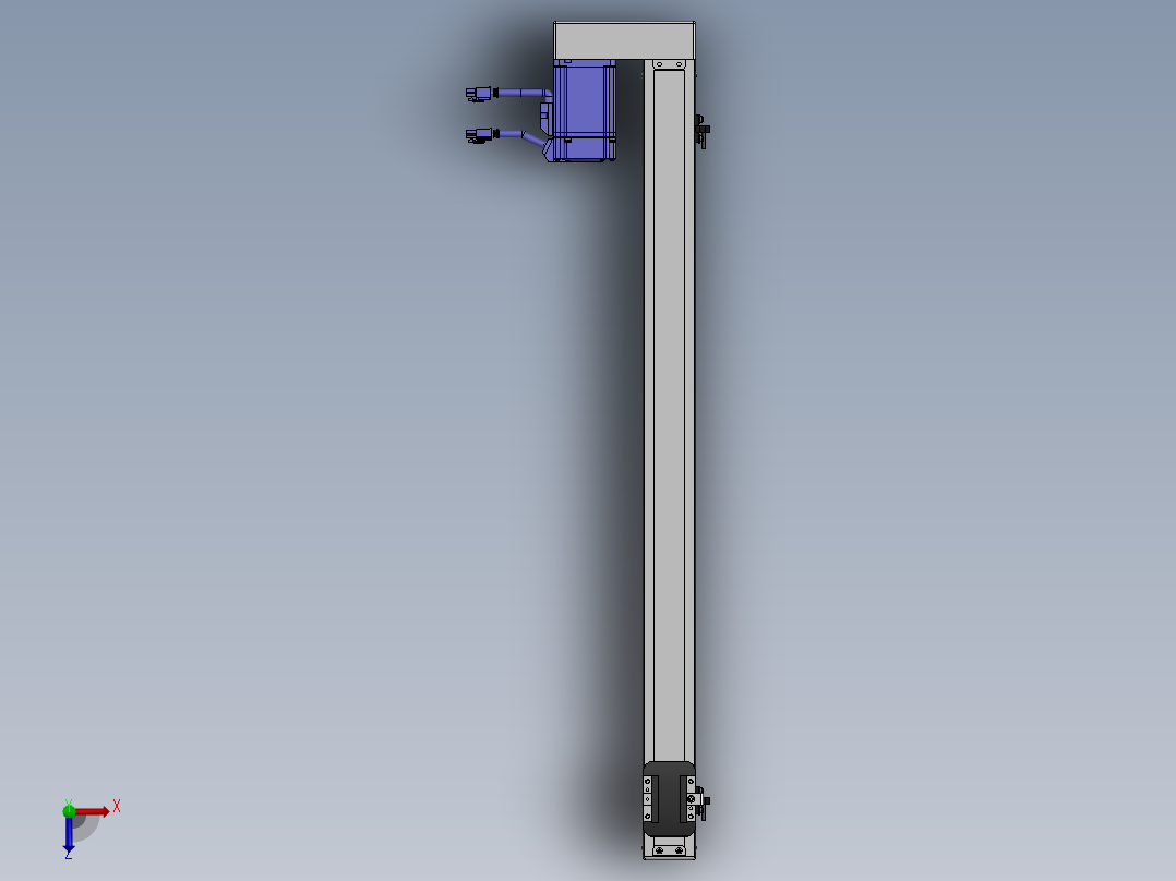 精密模组MY50-T10-650L-BL-P20B-C4-C俯视图