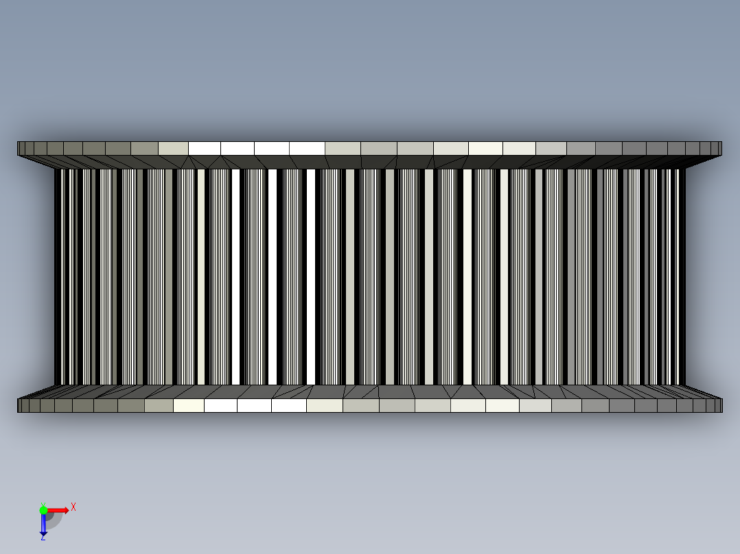 HTD 3M 50T 孔径 14 正时皮带轮--sw stl三维 3d模型设计图俯视图