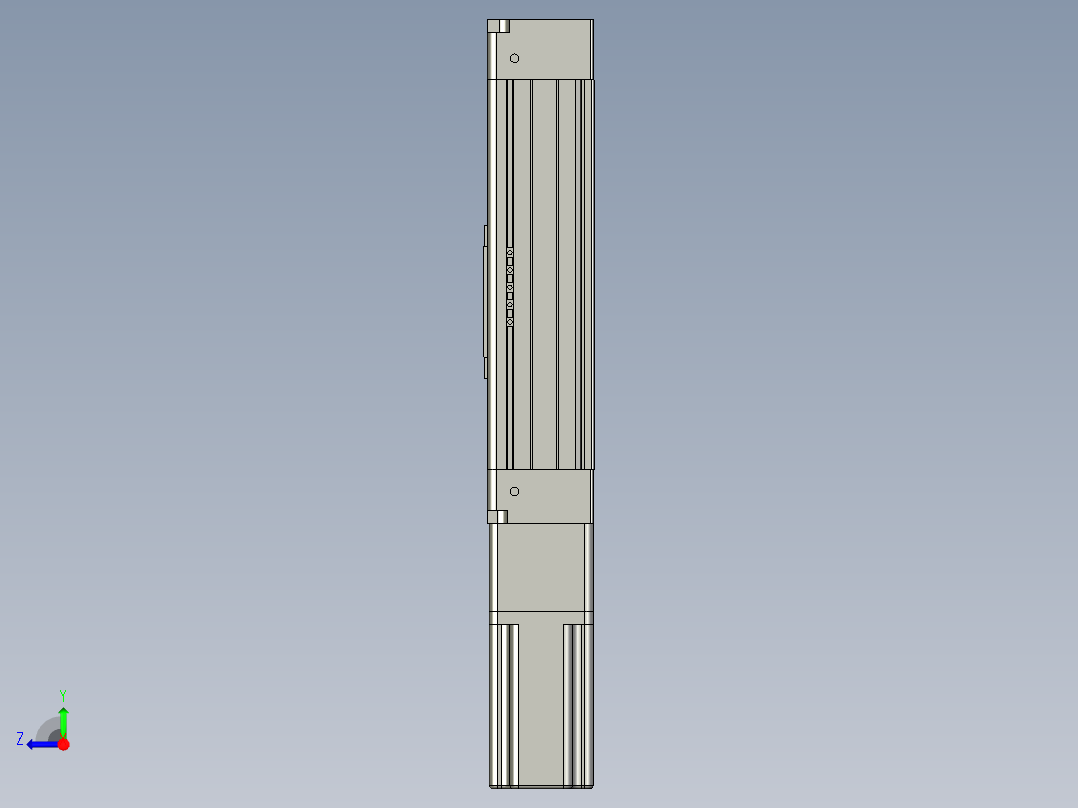 RXS-100全密封模组右视图