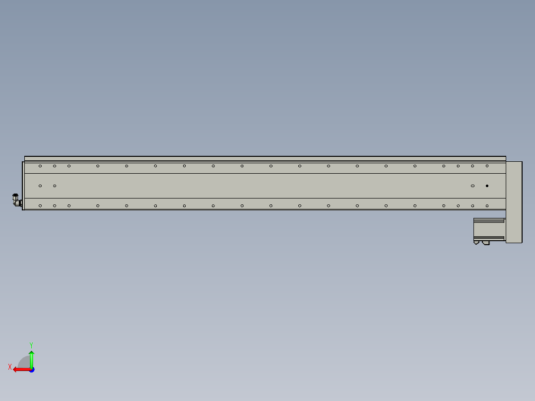 威洛博VC17-S1400-BL-P75后视图