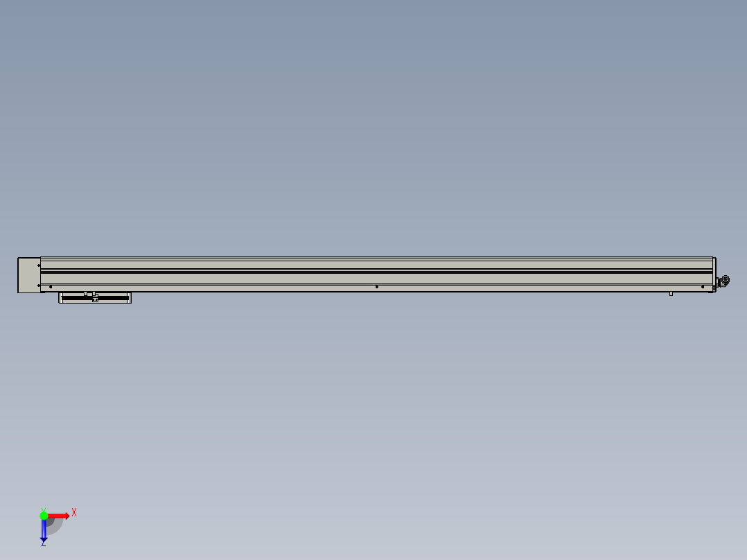 威洛博VC17-S1400-BL-P75俯视图