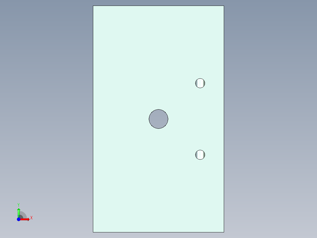 方形杯子注塑模具设计含UG三维二维说明前视图