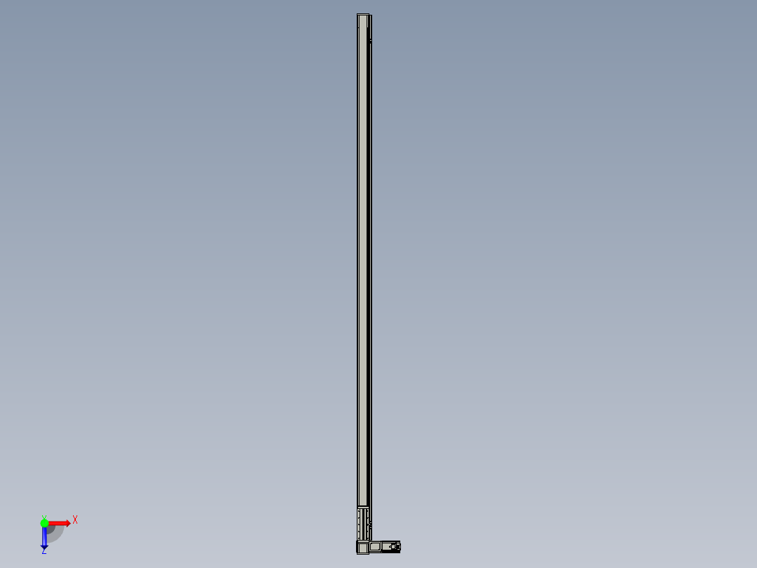 欧规系列-LB8-L150-S3200-BL-ZP75-C3俯视图