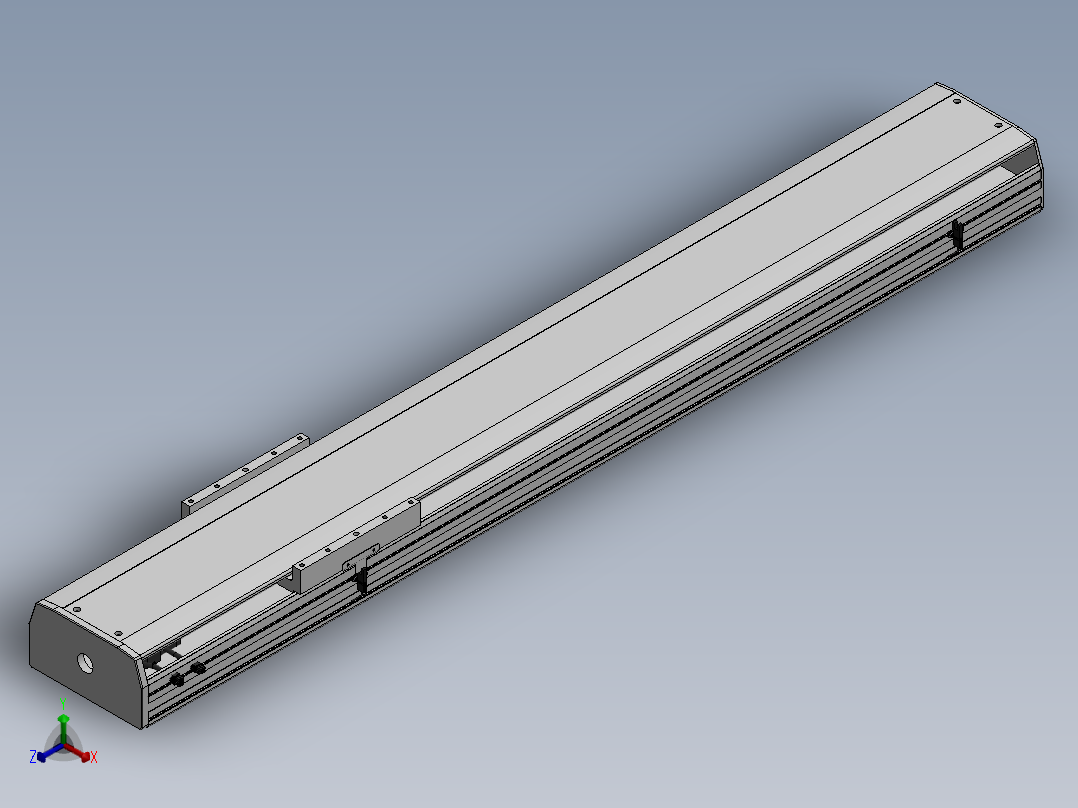 精密模组MY220-T10-1150L-M-P75B-C4-C正等轴测图