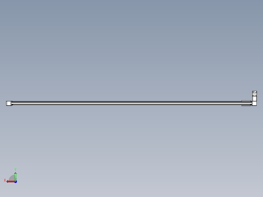 威洛博LB.GB同步带传动--欧规系列GB8-L192-S4750-BR-P75-K后视图