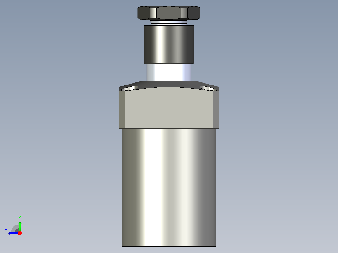 KOSMEKLHS0750-CR-Y60多系列多零件图纸模型右视图