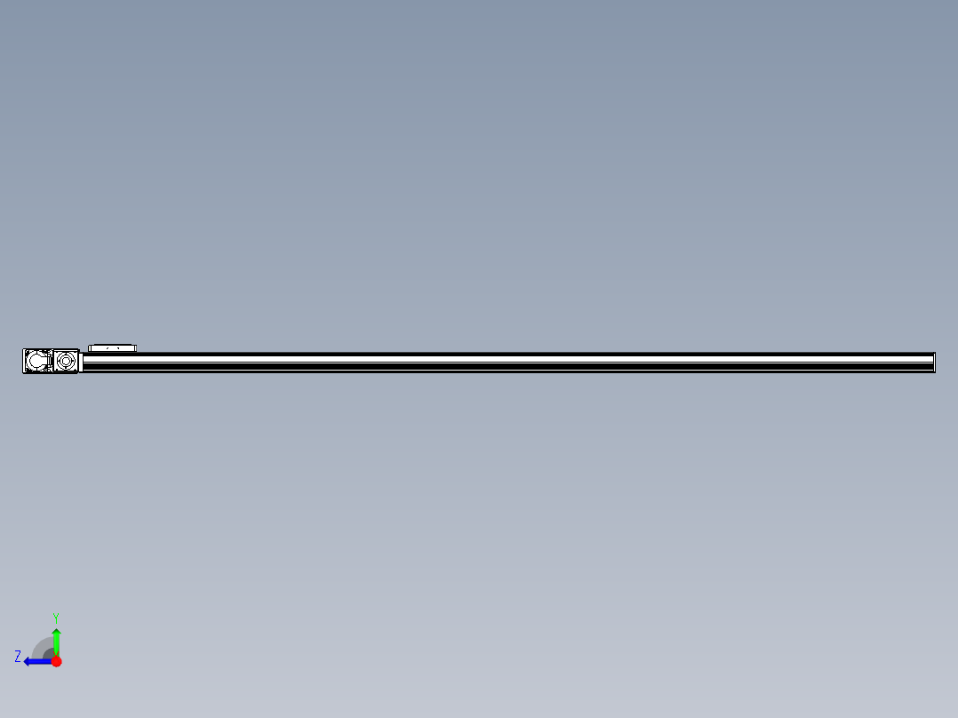 同步带全封闭直线模组TPA-HCB-105D-90-L2100-ML-C-P20-N3右视图