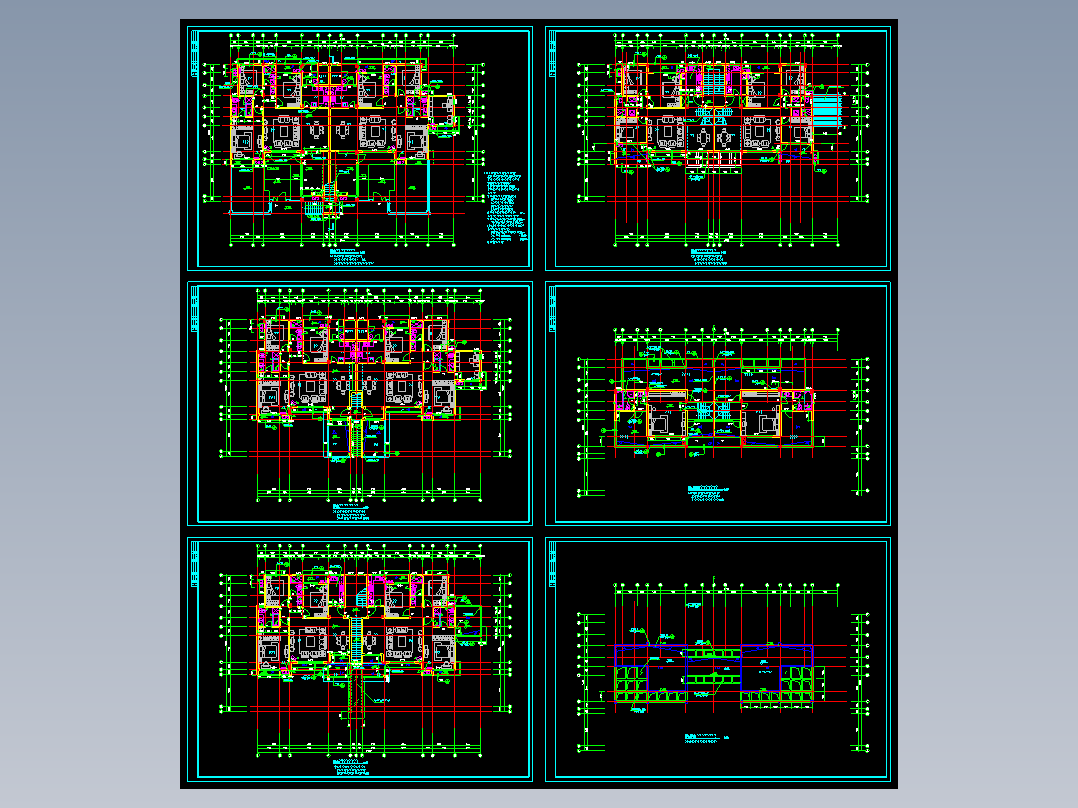 单体洋房单体建筑图