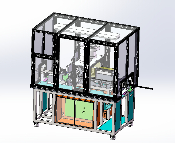 自动装扣机（sw18可编辑+cad+bom）