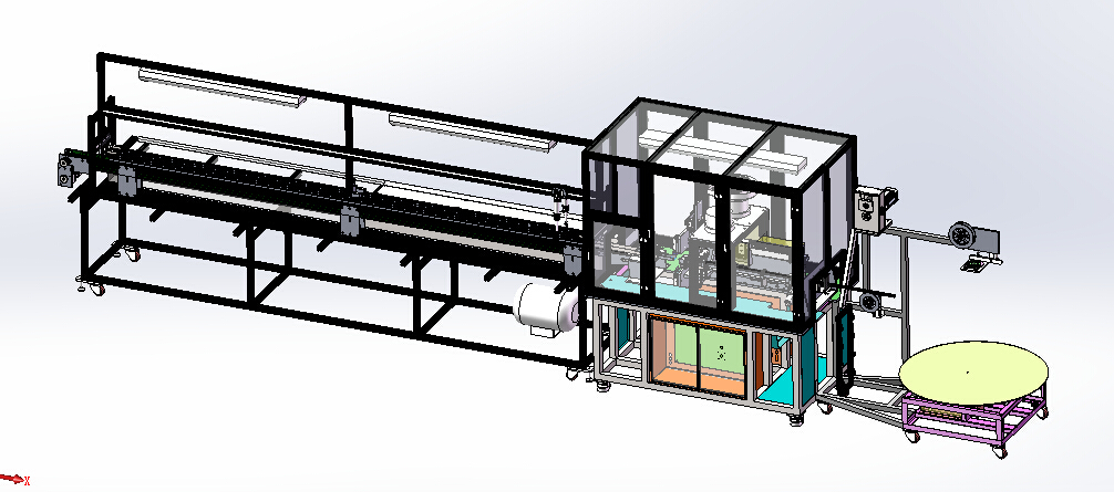 自动装扣机（sw18可编辑+cad+bom）