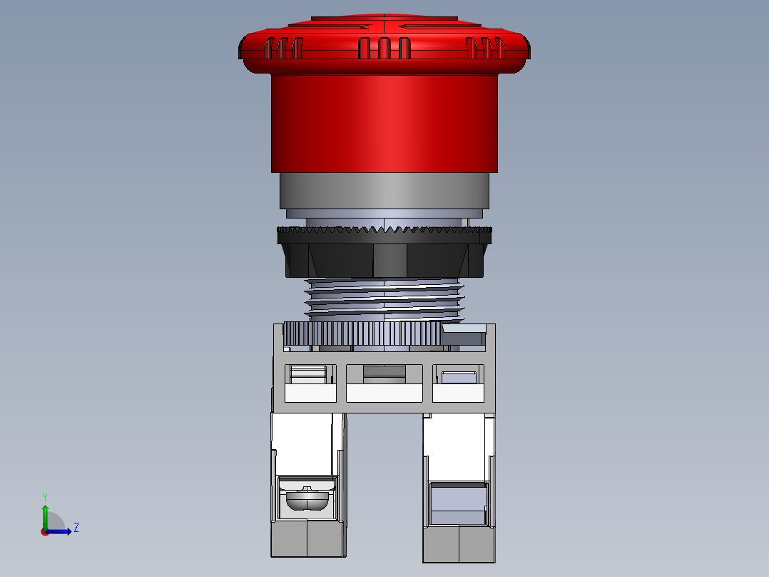 高度检测机sw18可编辑左视图