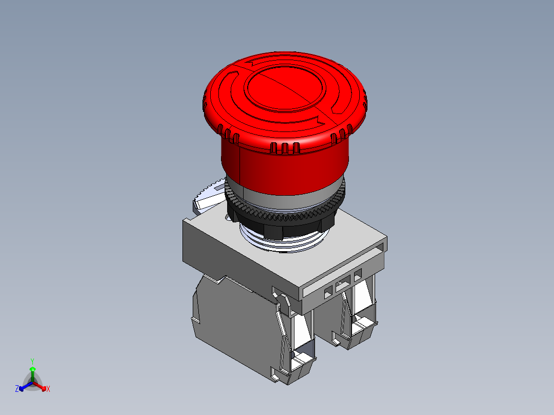 高度检测机sw18可编辑正等轴测图