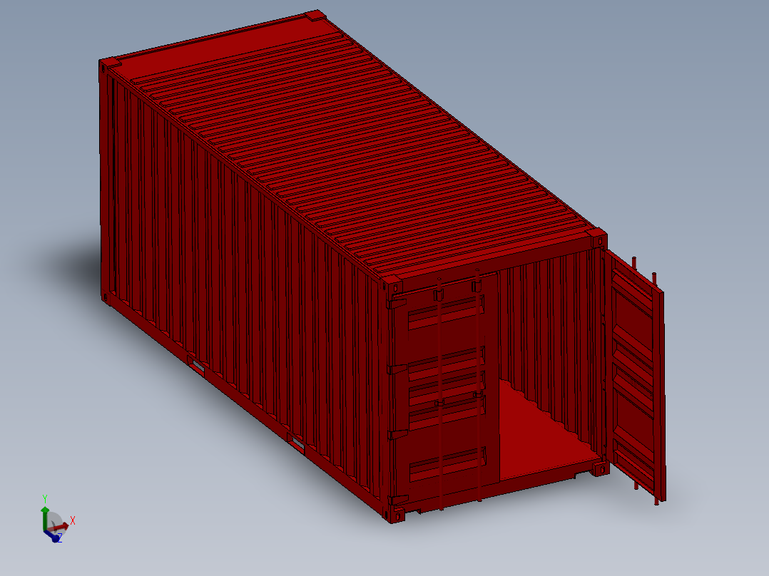 <span style='color: red'>铁箱</span>子