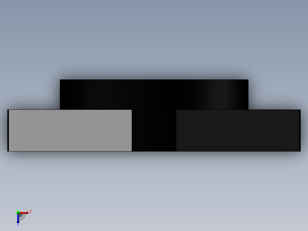 丝杆支撑侧LEB11-25俯视图