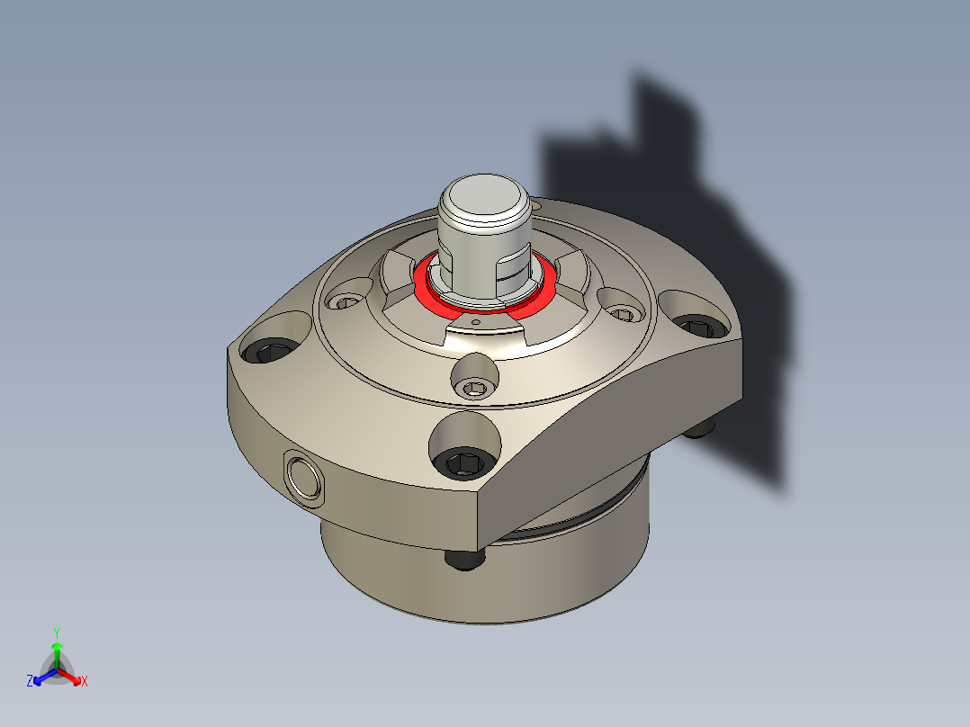 KOSMEKSFA2000-M2N-120多系列多零件图纸模型多系列多零件图纸模型正等轴测图