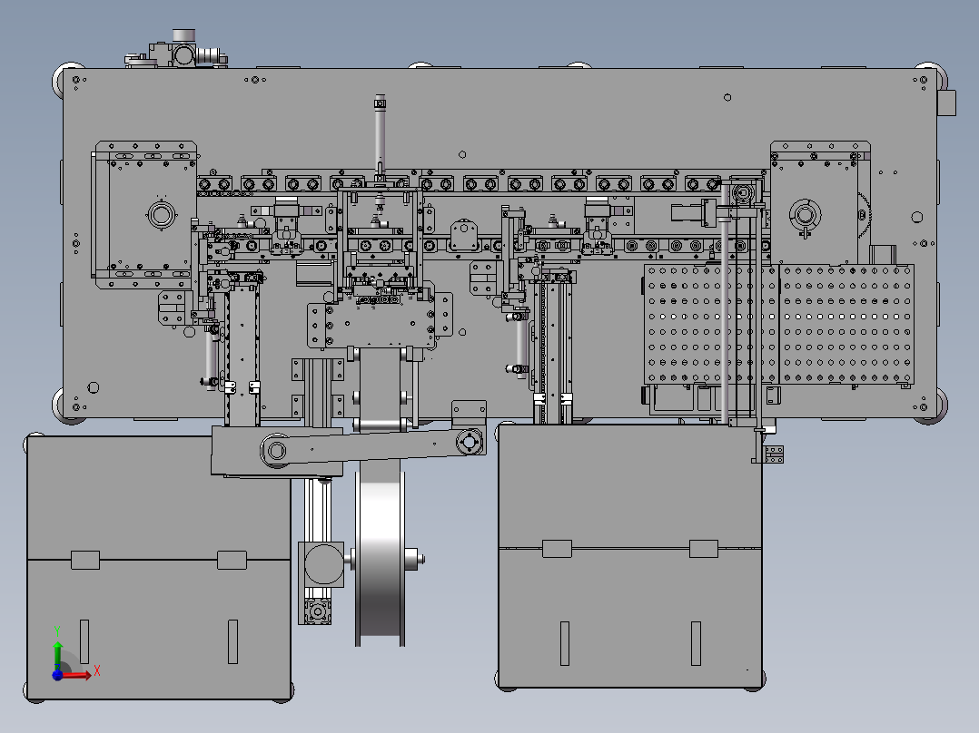 新设计自动组装机前视图