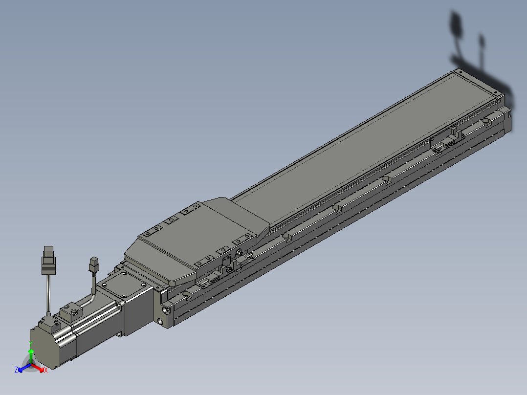 威洛博模组VGTH12-L10-C-S400-BC-ZT40-C3正等轴测图