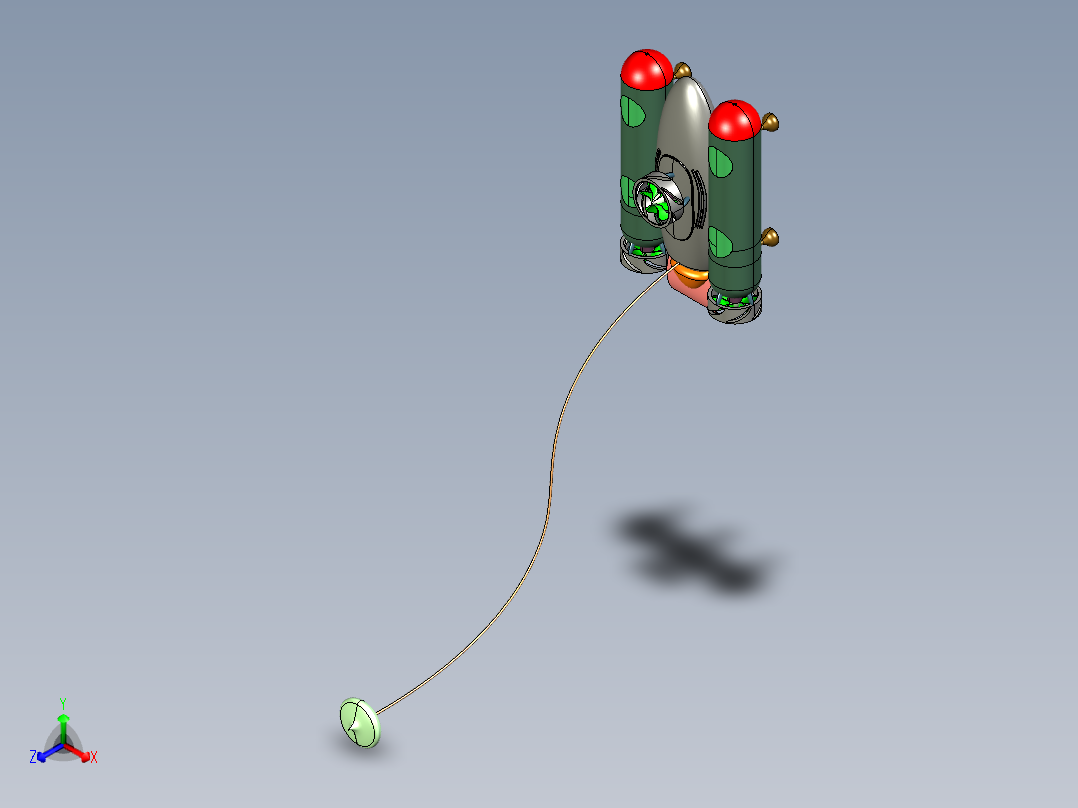 水下潜航器模型