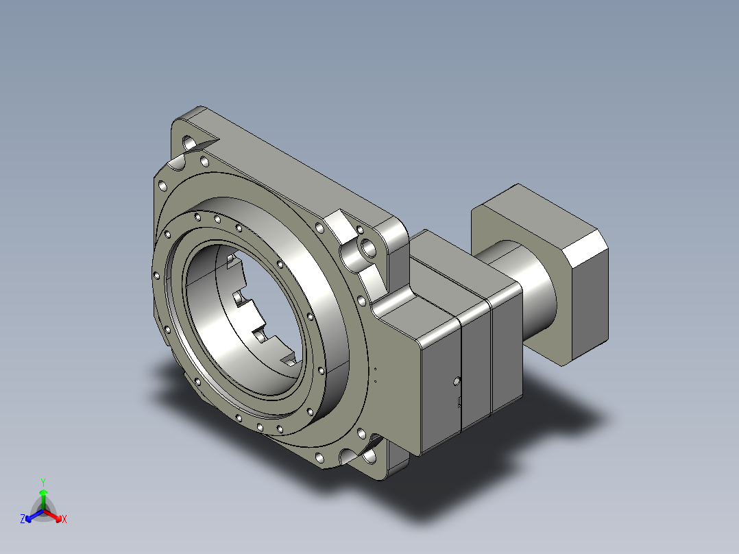中空旋转平台KFNN280-10-KFA90-L1-24-95-115-M6