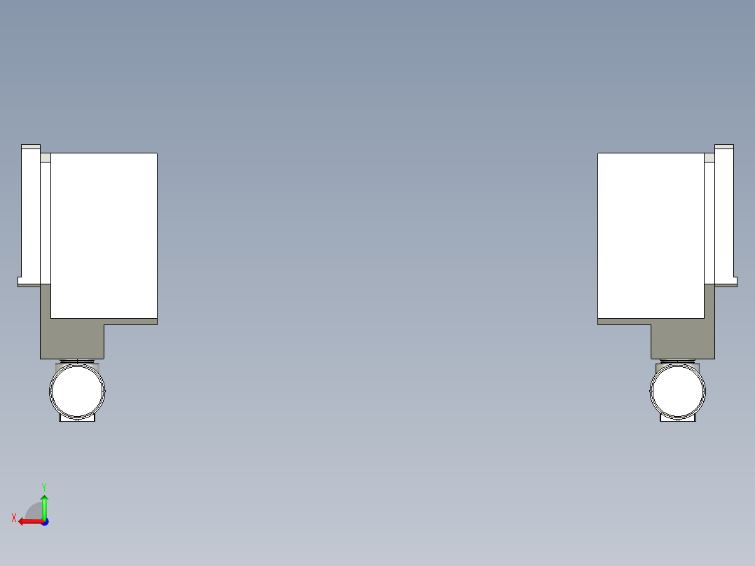 基恩士OP-79428_kc图纸模型后视图