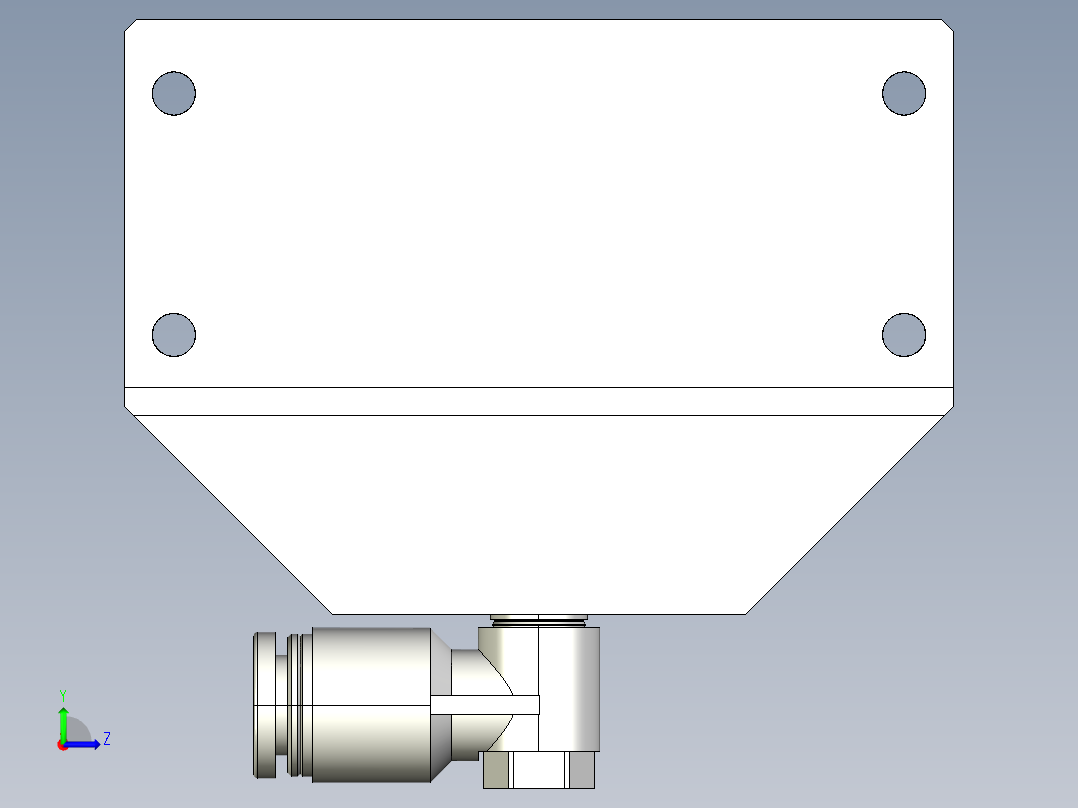 基恩士OP-79428_kc图纸模型左视图